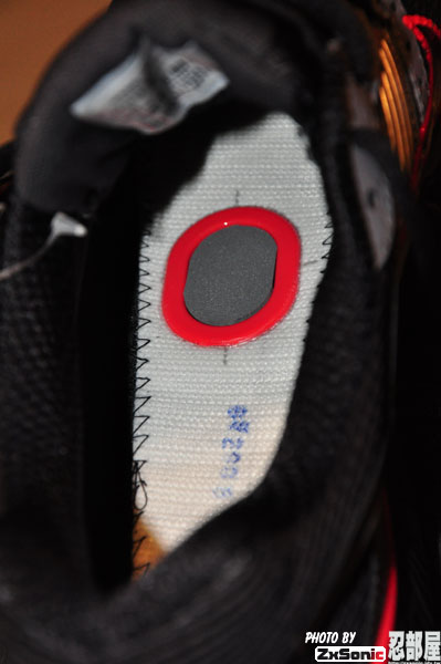 Nike+計步器預留區